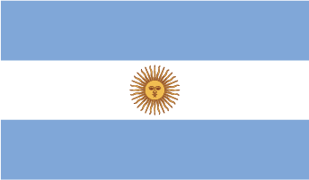 National flag of Argentina